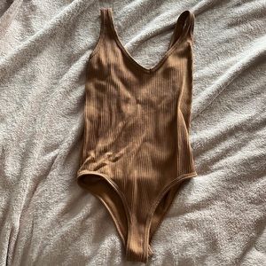 Tan Contouring Body suit